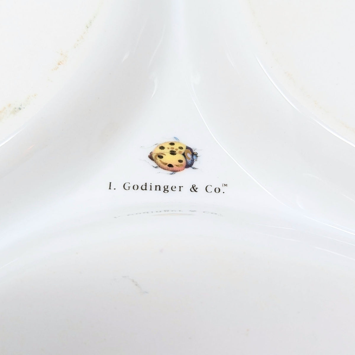 I. Godinger & Co. "Primavera" Pitcher & Divided Serving Tray