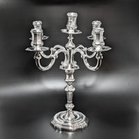 Brandimarte .800 Silver 5 Light Candelabra