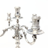 Brandimarte .800 Silver 5 Light Candelabra