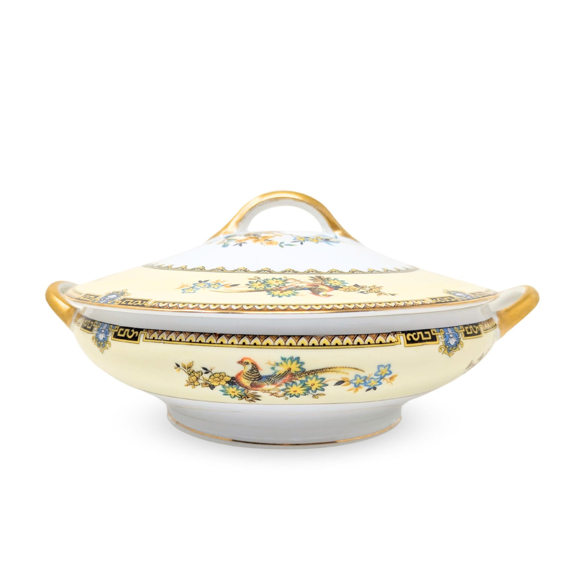 Noritake "Burma" Round Covered Vegetable Bowl