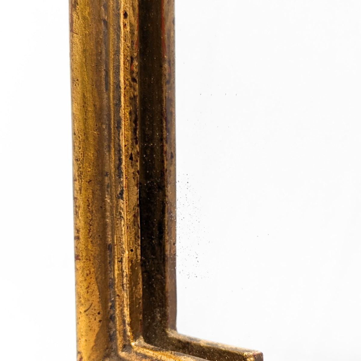 Vintage Italian Hollywood Regency Style 16" Gilt Gold Mirror