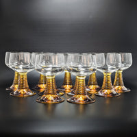 1960's Roemer German Beehive Wine Glasses (11)