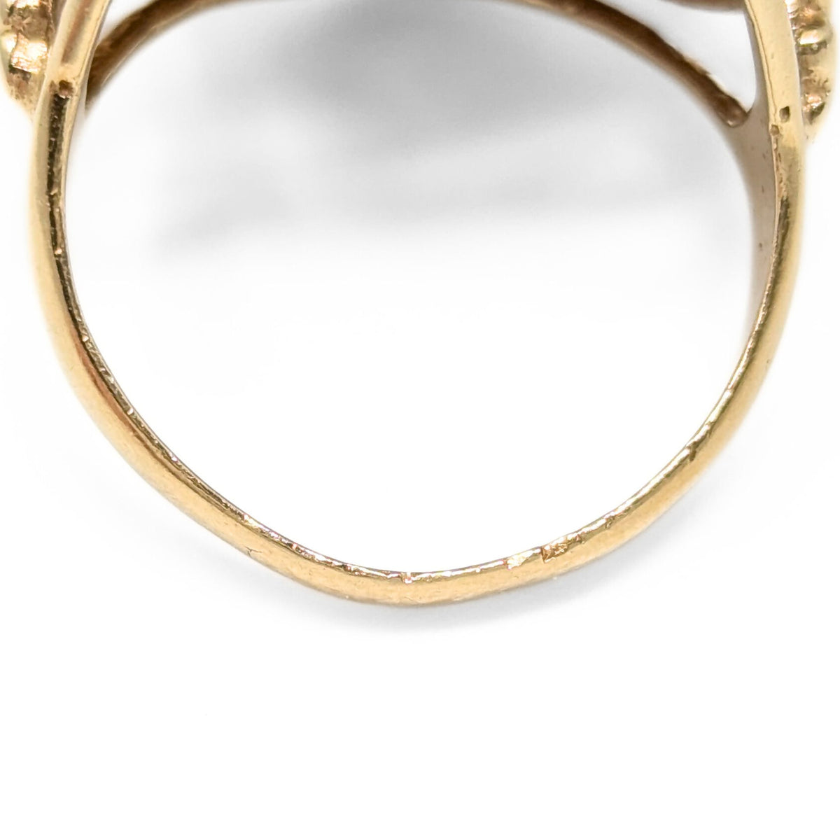 Vintage 14K Gold 7-Opal Cocktail Ring - Size 7 1/4