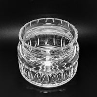 Waterford Crystal U.S. Capitol Dome Biscuit Barrel w/ Wooden Base