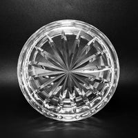 Waterford Crystal U.S. Capitol Dome Biscuit Barrel w/ Wooden Base