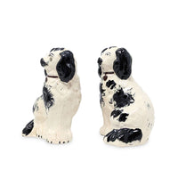 Vintage Staffordshire 6" Mantel Spaniels (Pair)