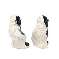 Vintage Staffordshire 6" Mantel Spaniels (Pair)