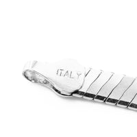 Italian Sterling Silver 5mm Herringbone 24” Necklace