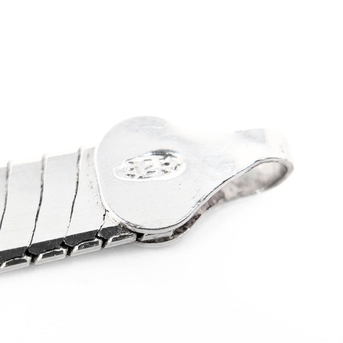 Italian Sterling Silver 5mm Herringbone 24” Necklace