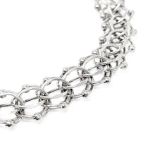 Sterling Silver Triple Link 14mm 6.5" Charm Bracelet