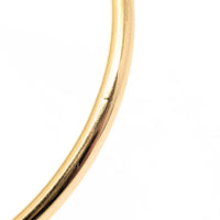 18K Gold 4mm Bangle Bracelet
