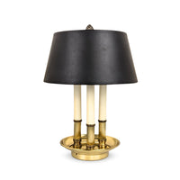 Mid-Century French Bouillotte Style Table Lamp
