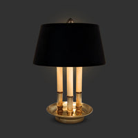 Mid-Century French Bouillotte Style Table Lamp