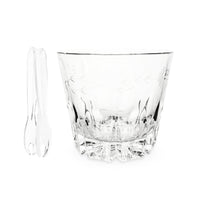 Princess House "Heritage" 1/4lb Covered Butter & Ice Bucket w/ Tongs