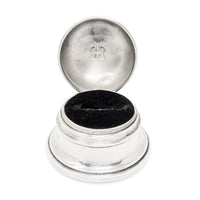 Vintage Birks Sterling Silver "Double B" Ring Box