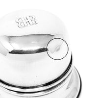 Vintage Birks Sterling Silver "Double B" Ring Box