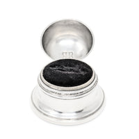 Vintage Birks Sterling Silver "Double B" Ring Box