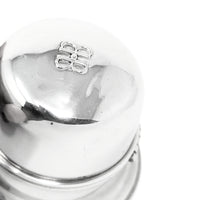 Vintage Birks Sterling Silver "Double B" Ring Box