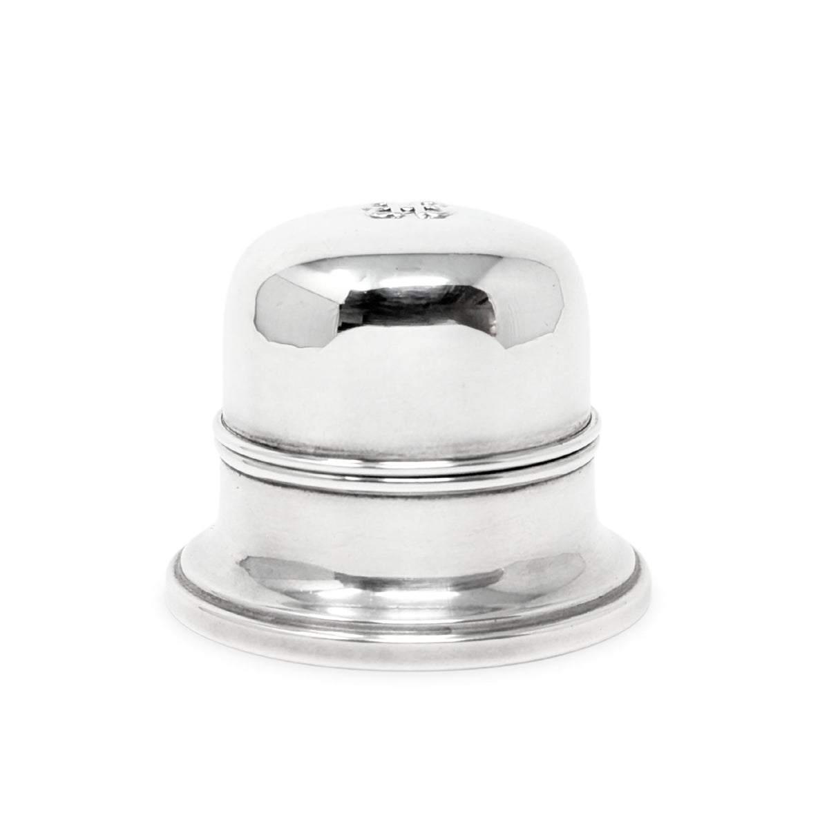 Vintage Birks Sterling Silver "Double B" Ring Box