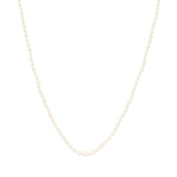 Vintage 14K Gold Clasp 20” Graduating Pearl Necklace