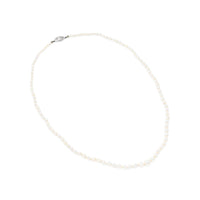 Vintage 14K Gold Clasp 20” Graduating Pearl Necklace