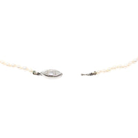 Vintage 14K Gold Clasp 20” Graduating Pearl Necklace