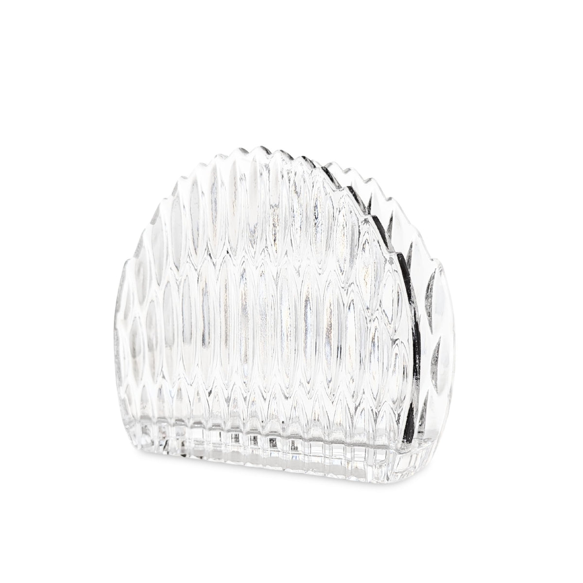 Highlights by Princess House "Royal Highlights" Crystal Napkin & Knife Holder