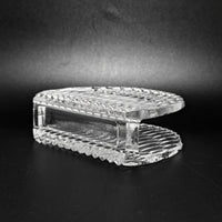 Highlights by Princess House "Royal Highlights" Crystal Napkin & Knife Holder