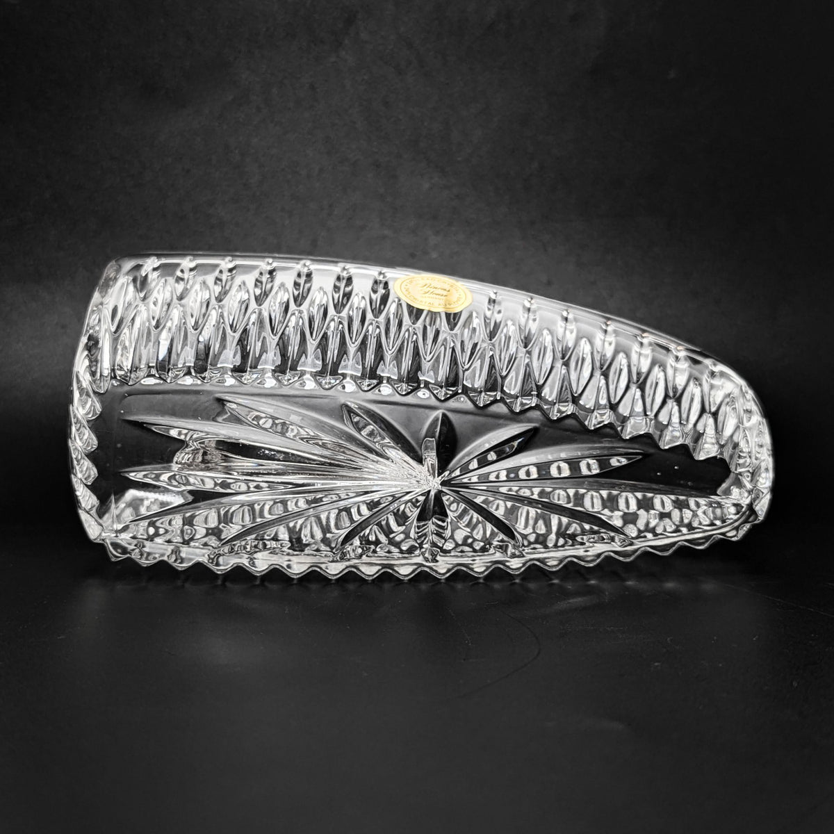 Highlights by Princess House "Royal Highlights" Crystal Napkin & Knife Holder