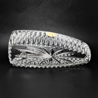 Highlights by Princess House "Royal Highlights" Crystal Napkin & Knife Holder