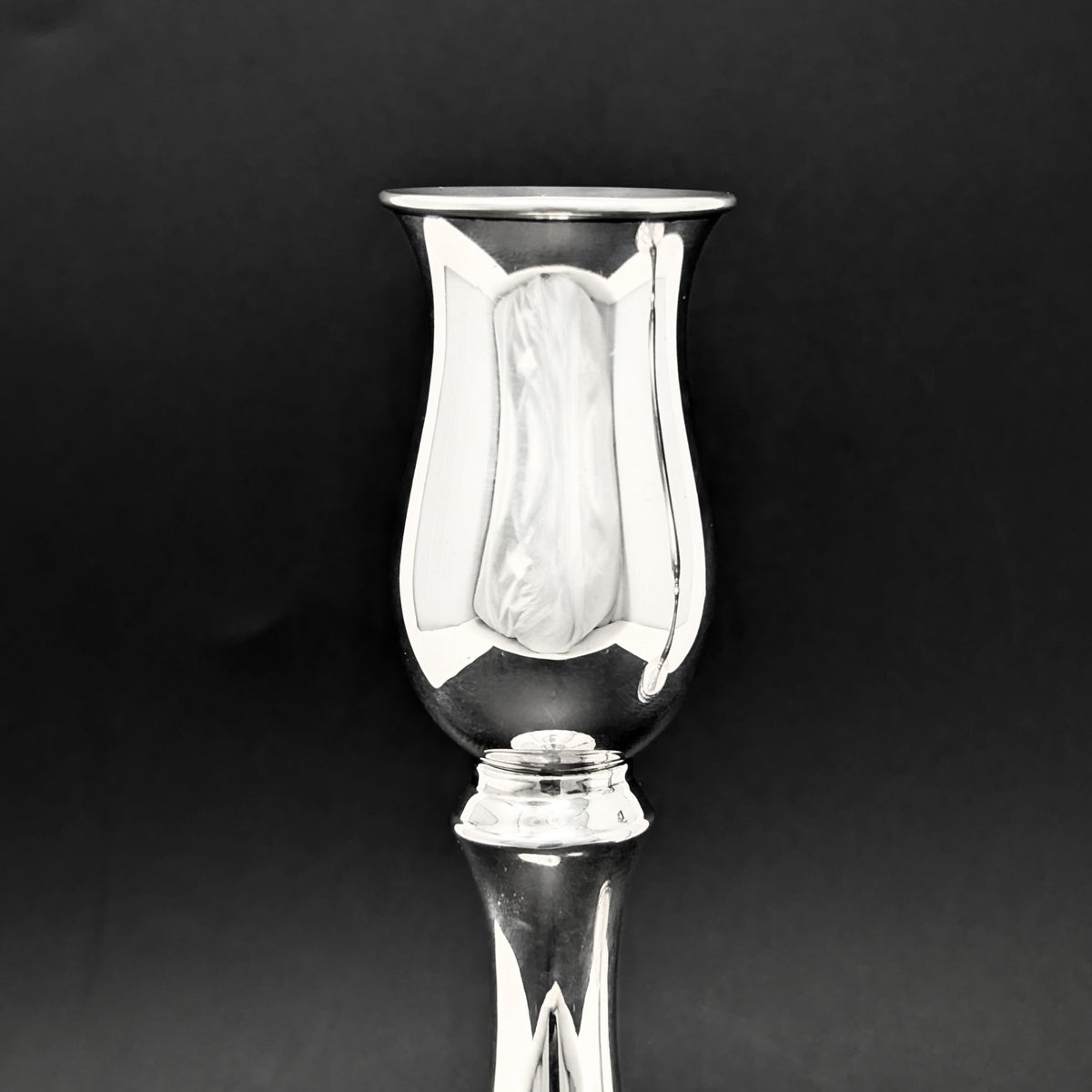 Towle "Silver Flutes" Weighted Sterling 7" Candlesticks (Pair)