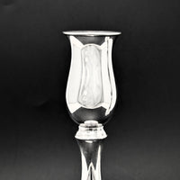 Towle "Silver Flutes" Weighted Sterling 7" Candlesticks (Pair)