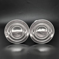 Towle "Silver Flutes" Weighted Sterling 7" Candlesticks (Pair)