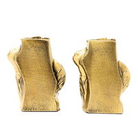 Vintage PM Craftsmen Tom Sawyer/ Huckleberry Finn Brass Bookends