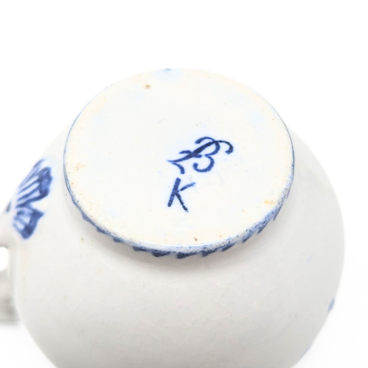 Tournai, Belgium 19th c. Lidded Pots de Creme (6)