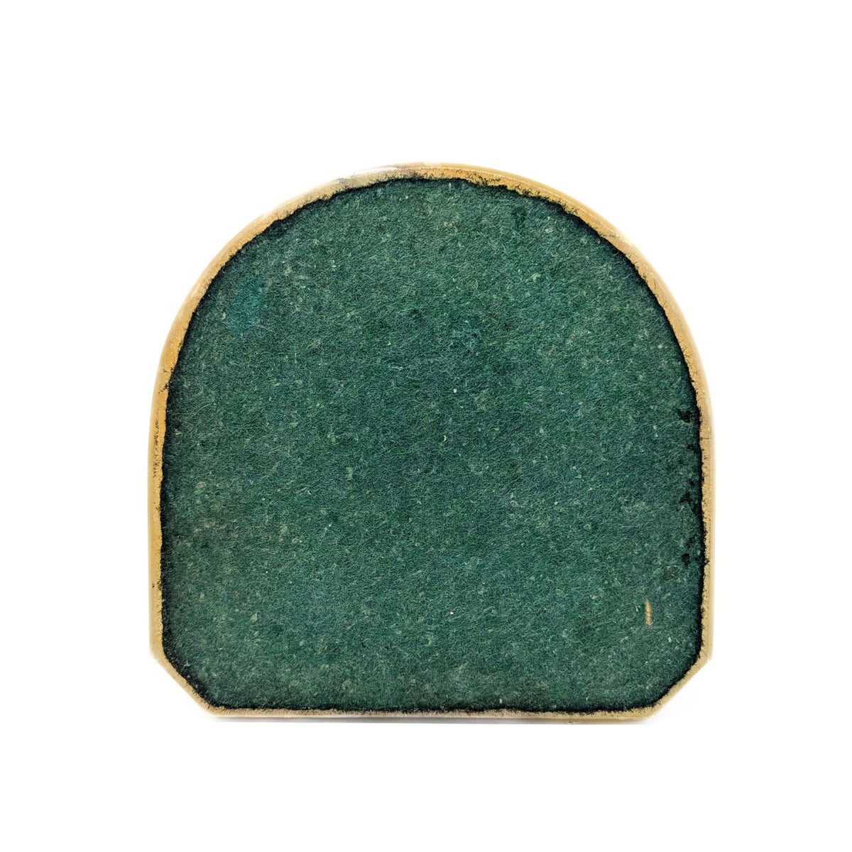 Scottish Terrier Bronze & Green Onyx Ashtray