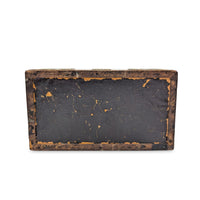 19th Century Burled Walnut Tea Caddy