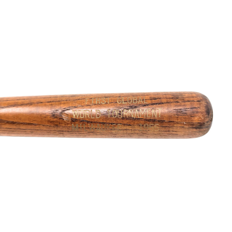 1955 First Global Baseball World Tournament Miniature Souvenir Bat
