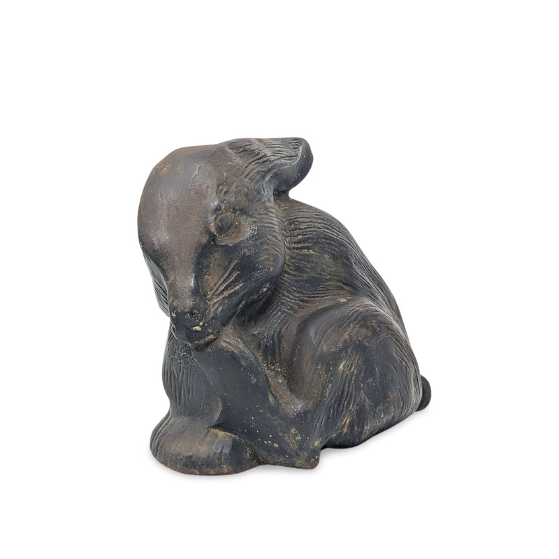 Virginia Metalcrafters Cast Iron Bunny 18-18 Doorstop/Garden Statue