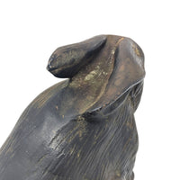 Virginia Metalcrafters Cast Iron Bunny 18-18 Doorstop/Garden Statue