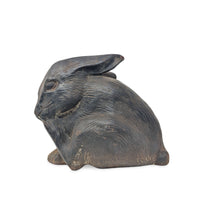 Virginia Metalcrafters Cast Iron Bunny 18-18 Doorstop/Garden Statue