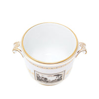 Richard Ginori 1735 "Fiesole" (Italian Scene) Cache Pot & Bowl Set