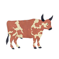 Hammer Song Tin Animal Ornaments by B. Cukla (Set of 5)