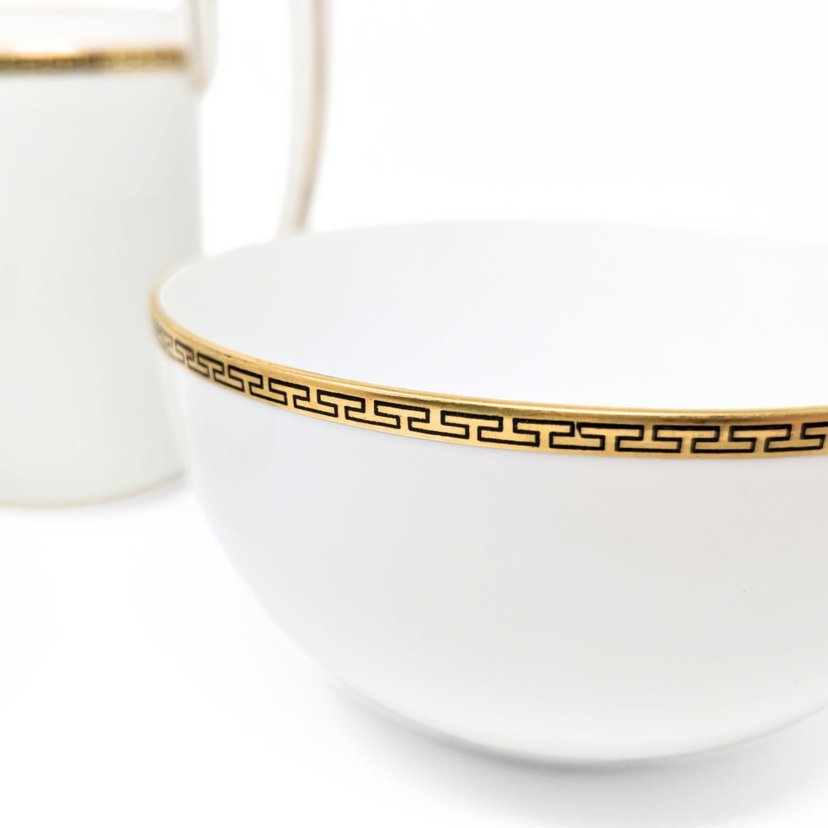 1920's Rosenthal "Isolde" Cream, Open Sugar, & Waste Bowl (3pcs)