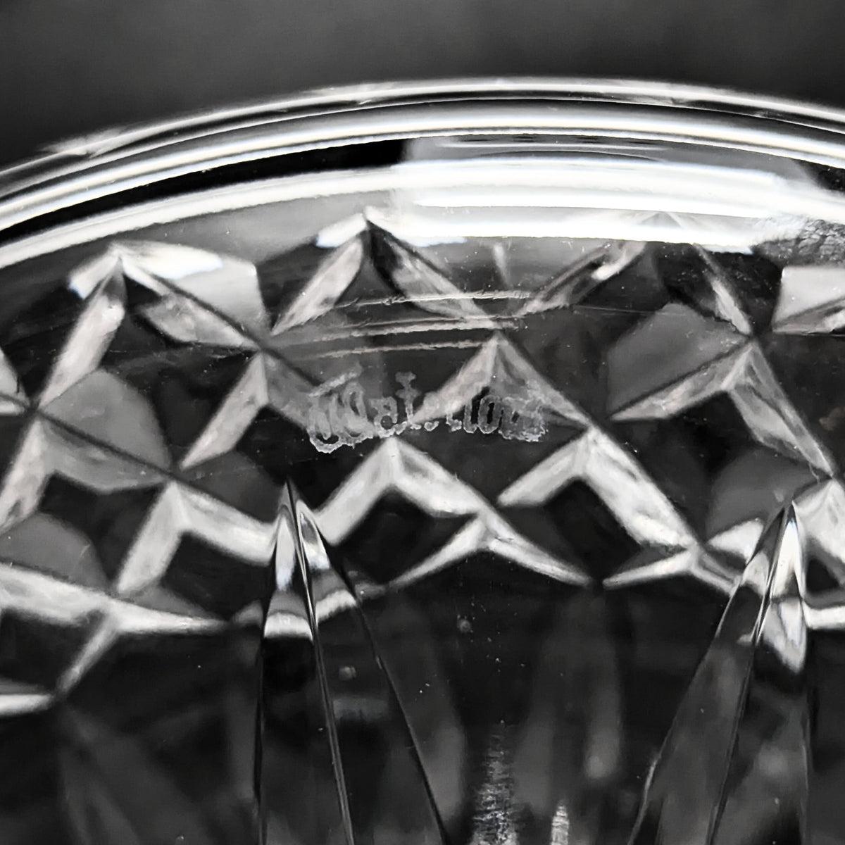 Waterford Crystal "Lismore" Ships Decanter