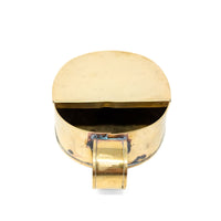 Dutch Brass Organ Grinder's Coin Collection Cup (Mansbakje)