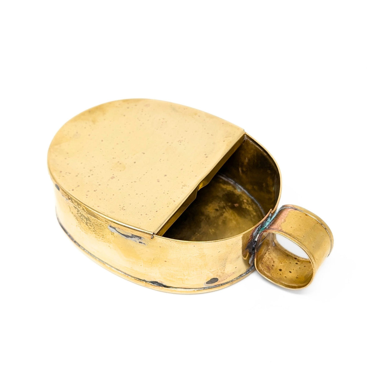 Dutch Brass Organ Grinder's Coin Collection Cup (Mansbakje)