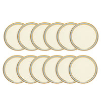 Heinrich & Co. Selb Bavarian Blue & Gold Dinner Plates (12)