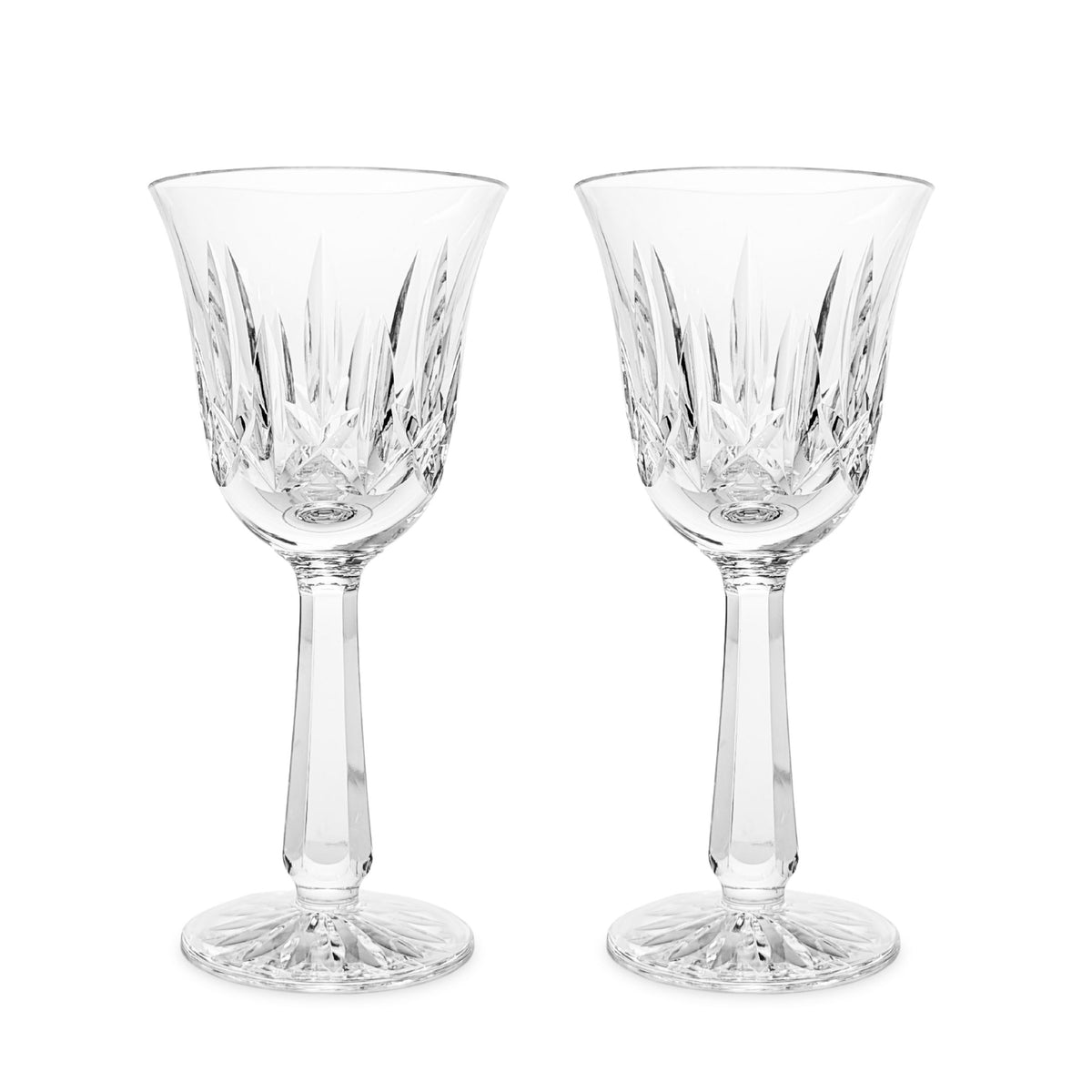 Waterford "Ballyshannon" Claret Wine Glasses (Pair)