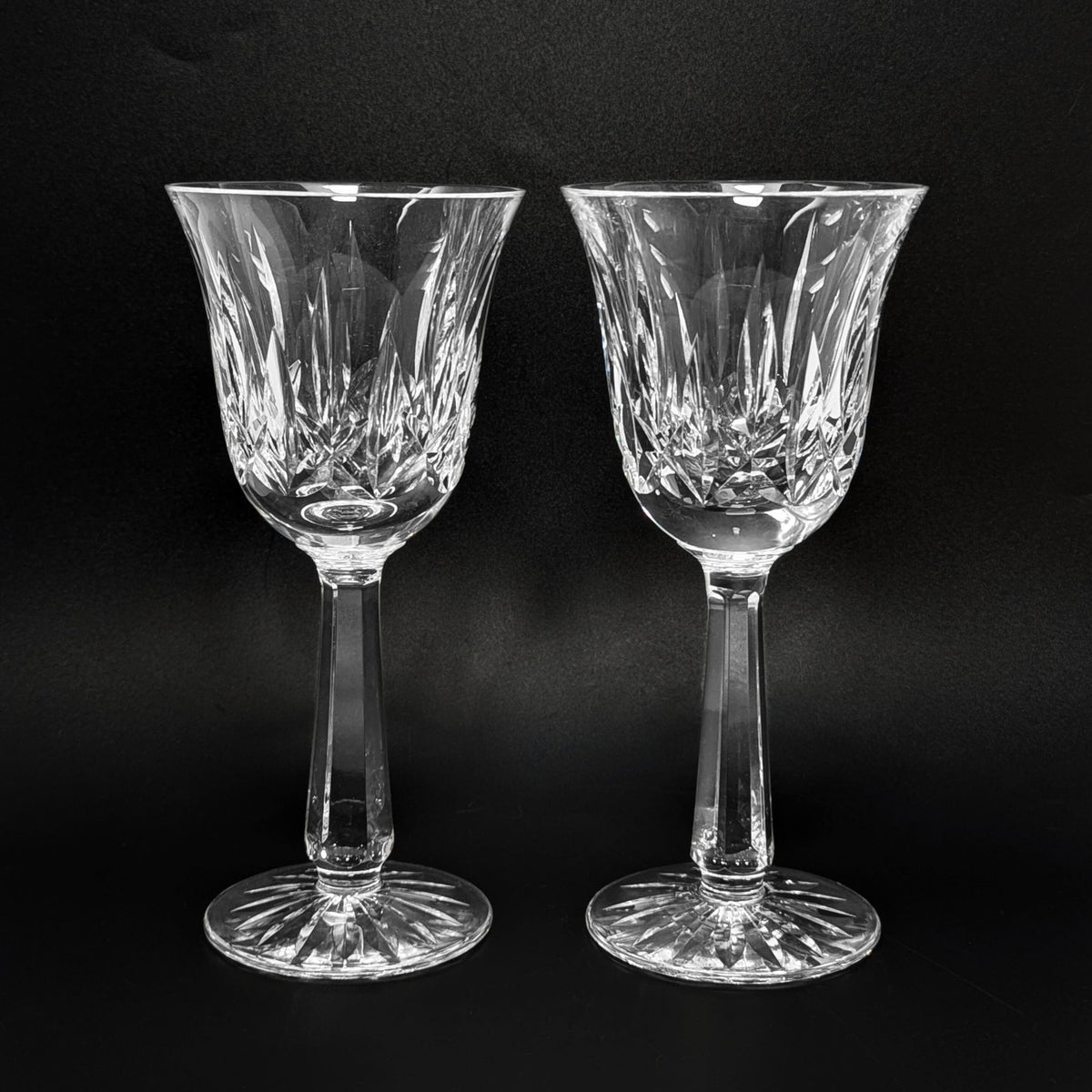 Waterford "Ballyshannon" Claret Wine Glasses (Pair)